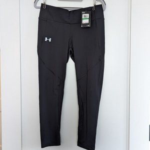 NWT UA Speedpocket Compression Mid-Rise Ankle Leggings | Size Lg